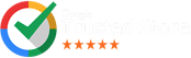 Badge Award- Google Trusted Store 5 Stars