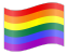 Illustration of LGBT flag