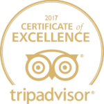 TripAdvisor Award - Certificate of Excellence