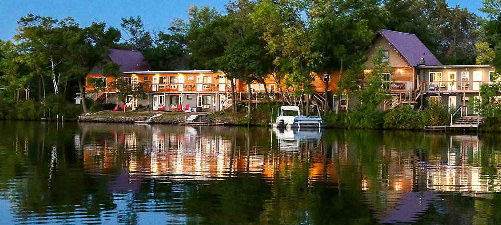 Photo of Lodge from Lake