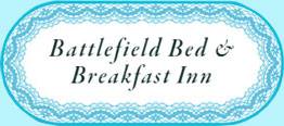 Logo - (framed in lace) Gettysburg Battlefield Bed and Breakfast