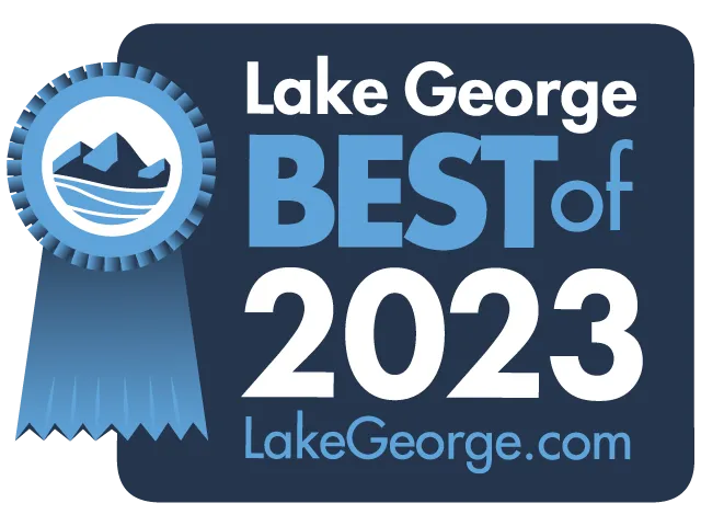 Winner of Best Best and Breakfast from LakeGeorge.com in 2023