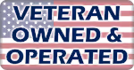 Veteran owned & operated badge