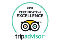 TripAdvisor - 2018 Certificate of Excellence badge